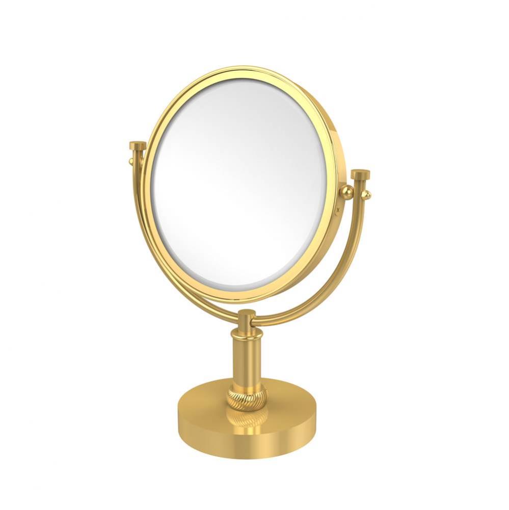 8 Inch Vanity Top Make-Up Mirror 3X Magnification