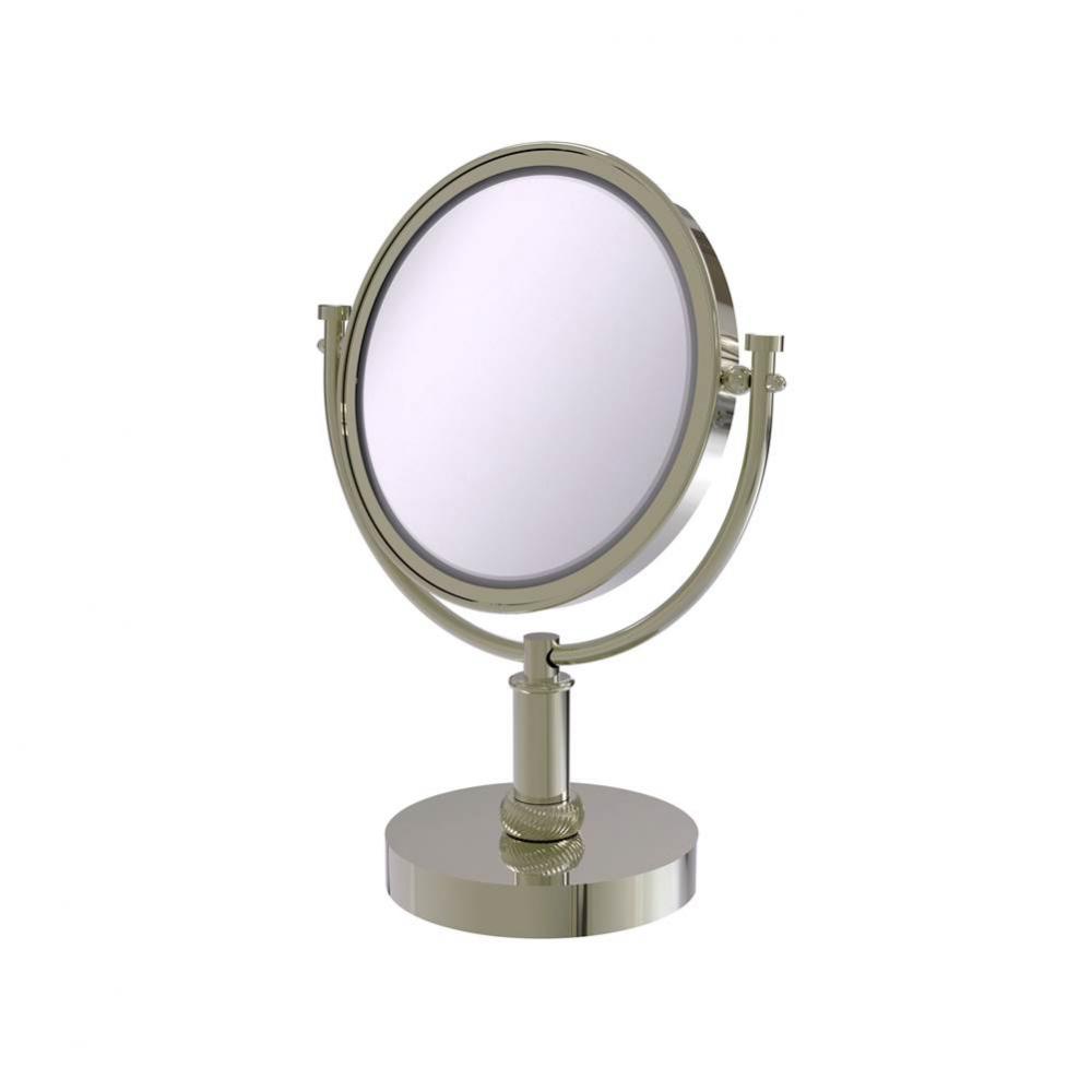 8 Inch Vanity Top Make-Up Mirror 4X Magnification