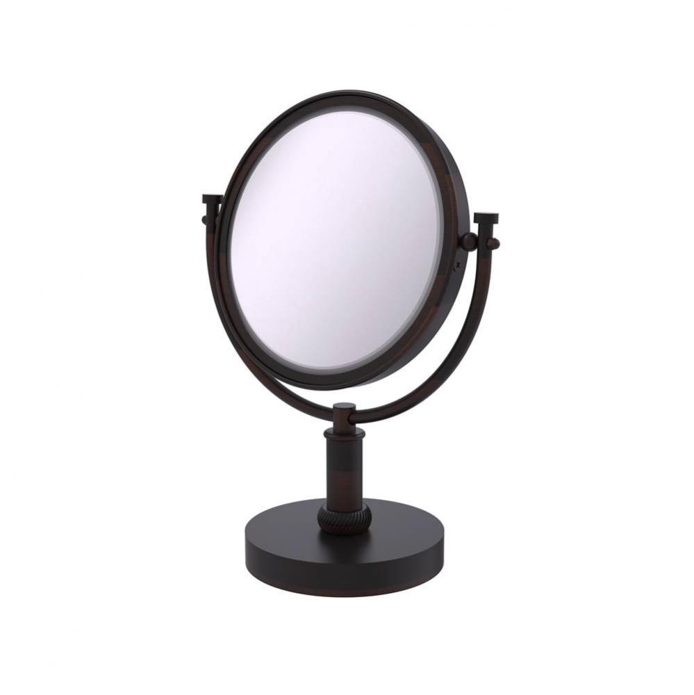 8 Inch Vanity Top Make-Up Mirror 5X Magnification