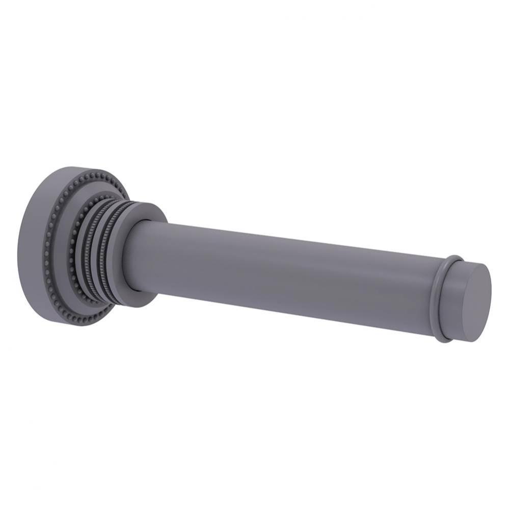 Dottingham Collection Horizontal Reserve Roll Toilet Paper Holder - Matte Gray