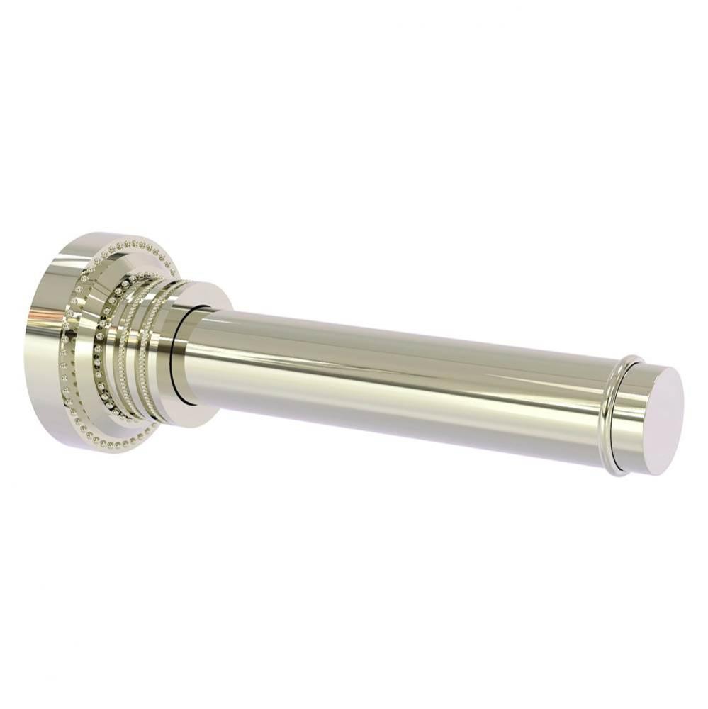 Dottingham Collection Horizontal Reserve Roll Toilet Paper Holder - Polished Nickel