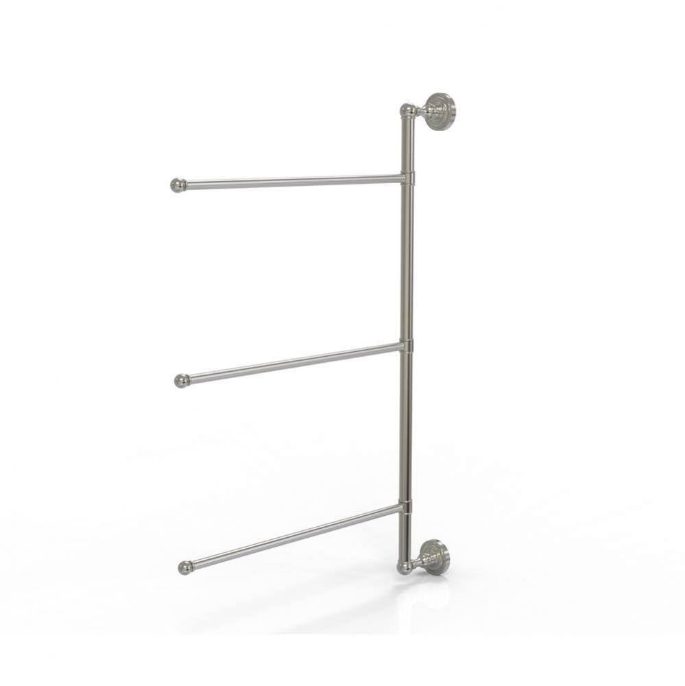 Dottingham Collection 3 Swing Arm Vertical 28 Inch Towel Bar