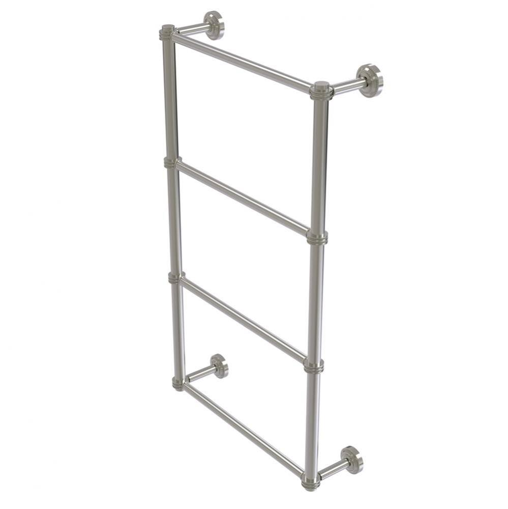 Dottingham Collection 4 Tier 24 Inch Ladder Towel Bar with Dotted Detail