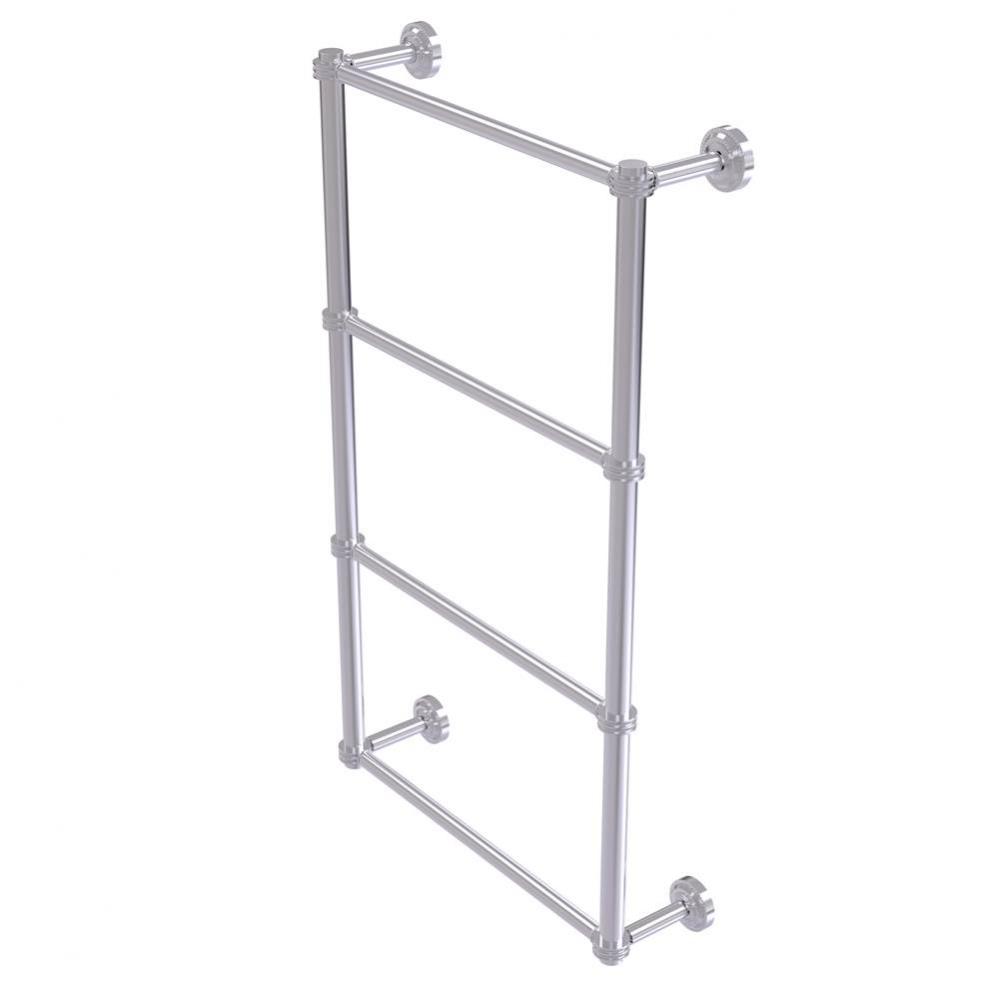 Dottingham Collection 4 Tier 30 Inch Ladder Towel Bar with Dotted Detail