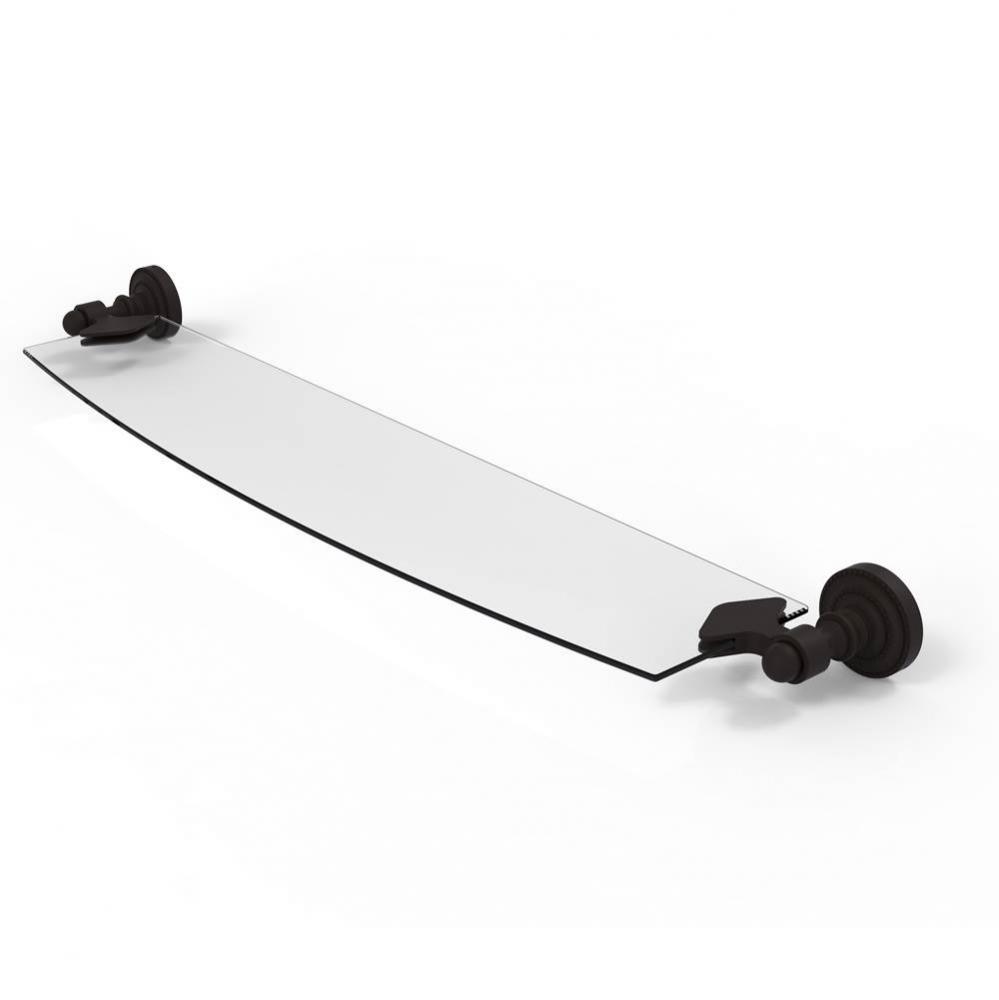 Dottingham Collection 18 Inch Glass Shelf