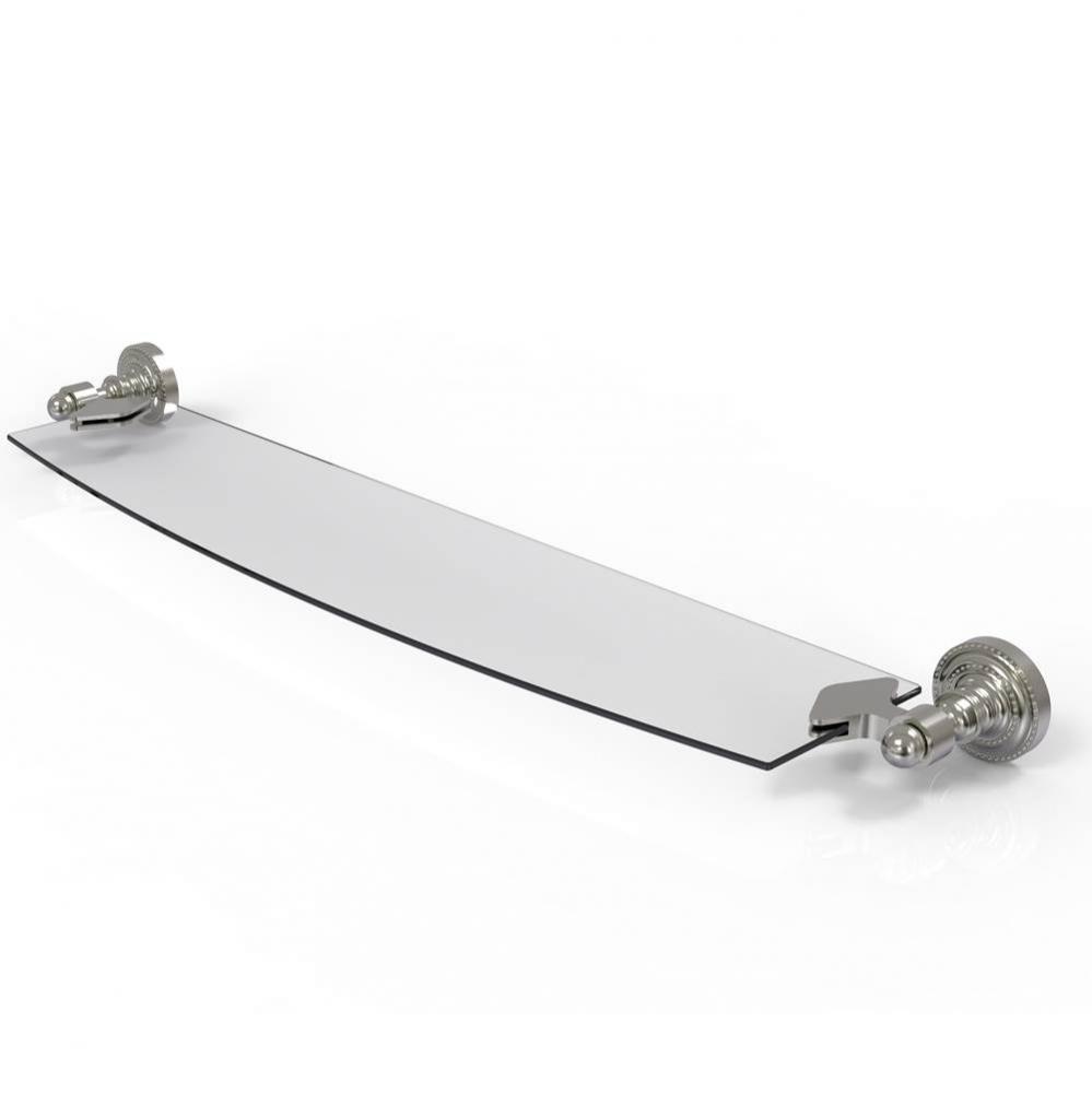 Dottingham Collection 24 Inch Glass Shelf