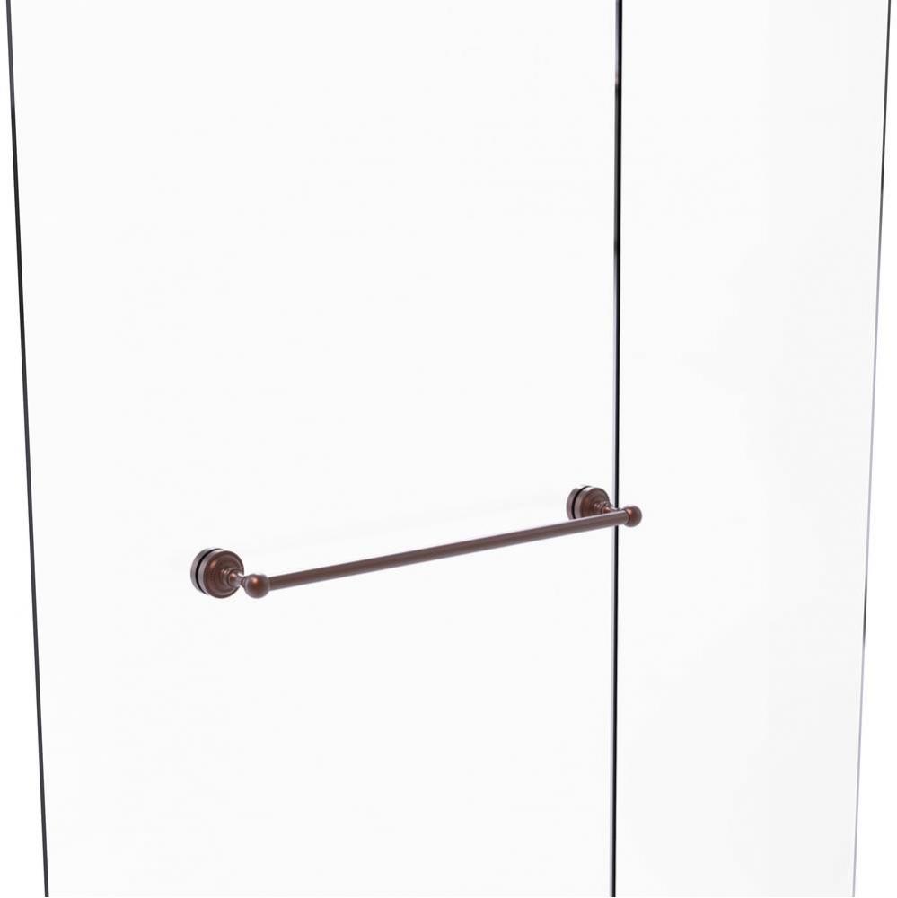 Dottingham Collection 18 Inch Shower Door Towel Bar