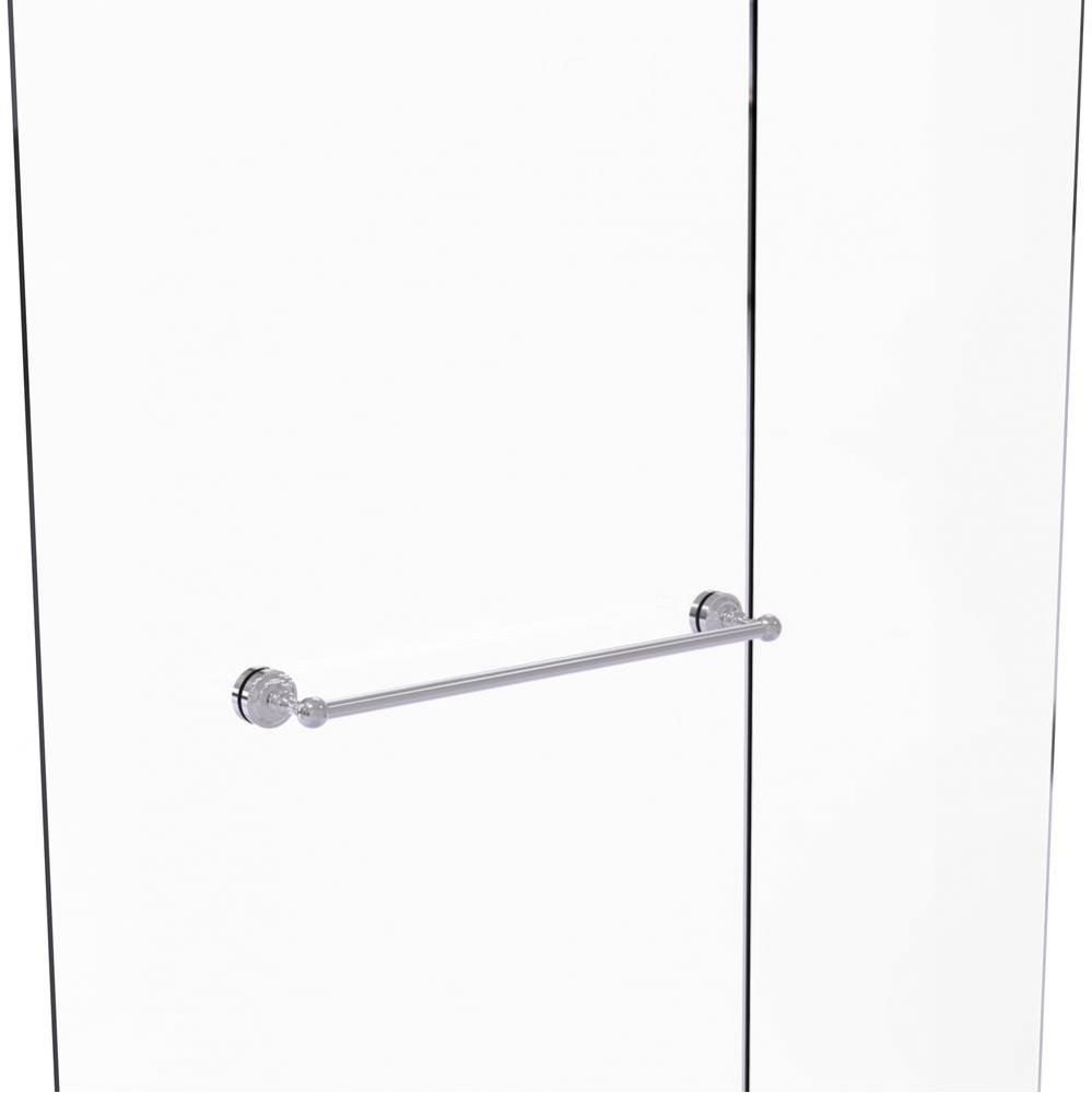 Dottingham Collection 18 Inch Shower Door Towel Bar