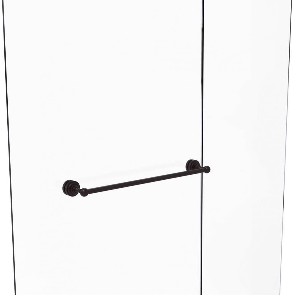 Dottingham Collection 24 Inch Shower Door Towel Bar