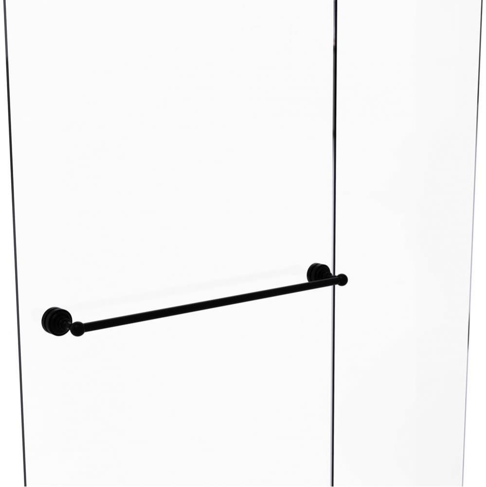 Dottingham Collection 30 Inch Shower Door Towel Bar