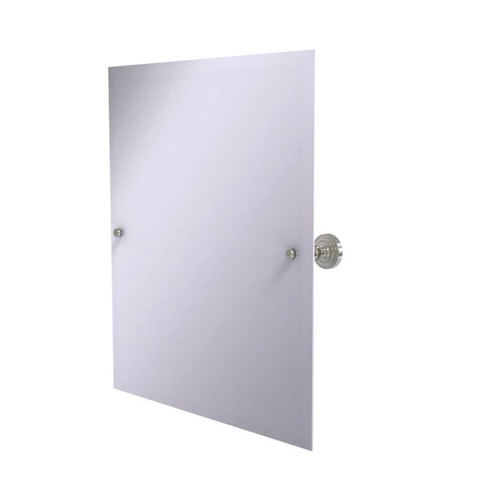 Frameless Rectangular Tilt Mirror with Beveled Edge