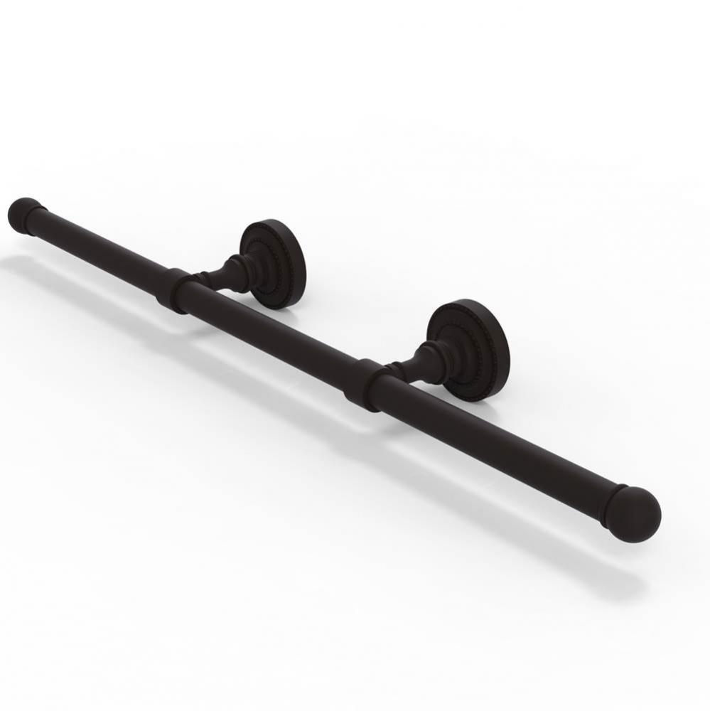 Dottingham Collection Wall Mounted Horizontal Guest Towel Holder