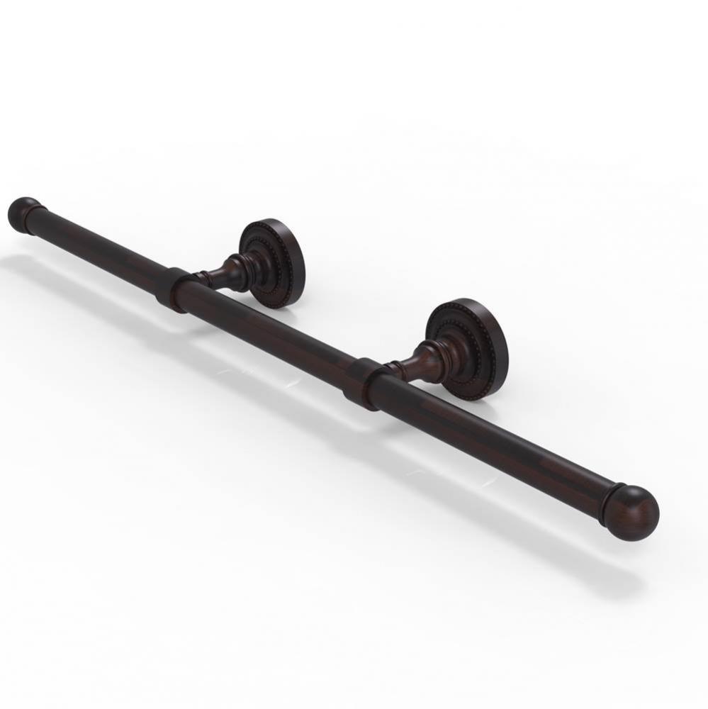 Dottingham Collection Wall Mounted Horizontal Guest Towel Holder