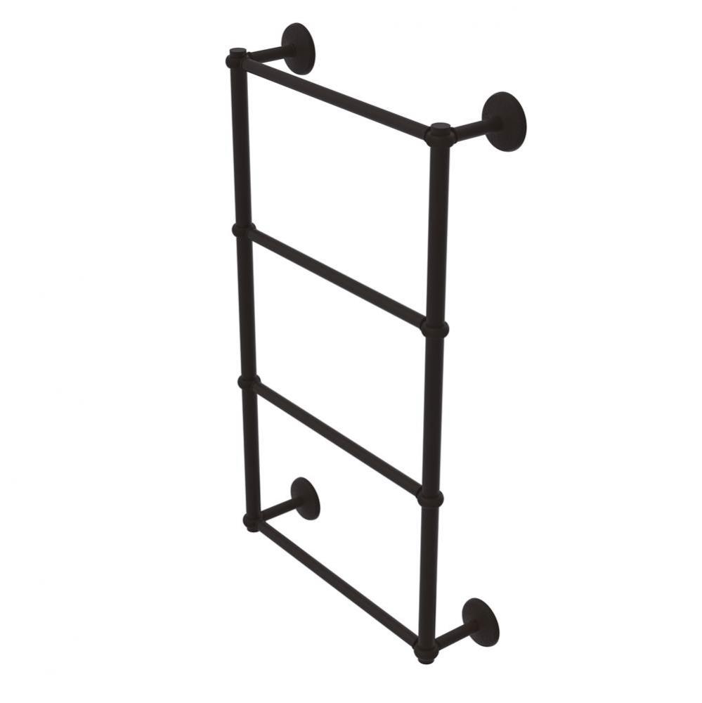 Monte Carlo Collection 4 Tier 30 Inch Ladder Towel Bar with Twisted Detail