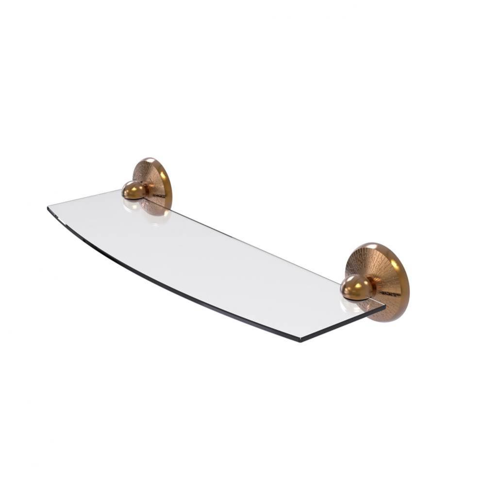Monte Carlo Collection 18 Inch Glass Shelf