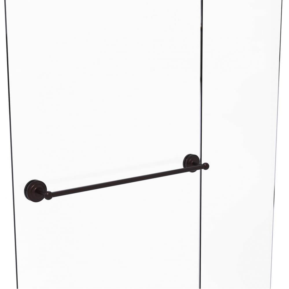 Monte Carlo Collection 30 Inch Shower Door Towel Bar