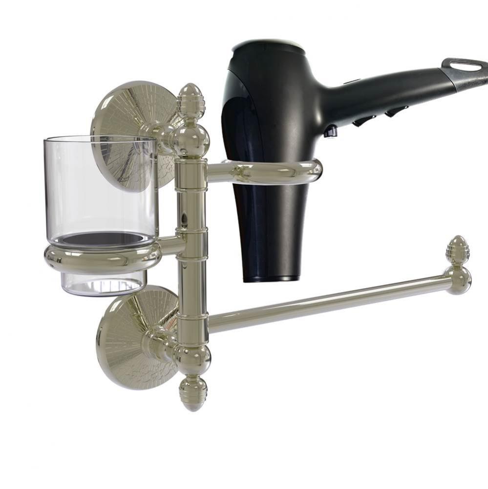 Monte Carlo Collection Hair Dryer Holder and Organizer