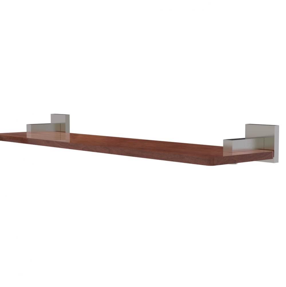 Montero Collection 22 Inch Solid IPE Ironwood Shelf