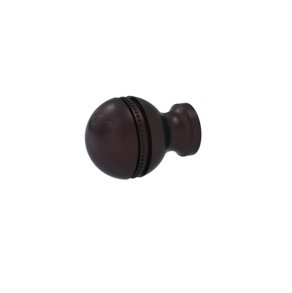 1 Inch Beaded Cabinet Knob