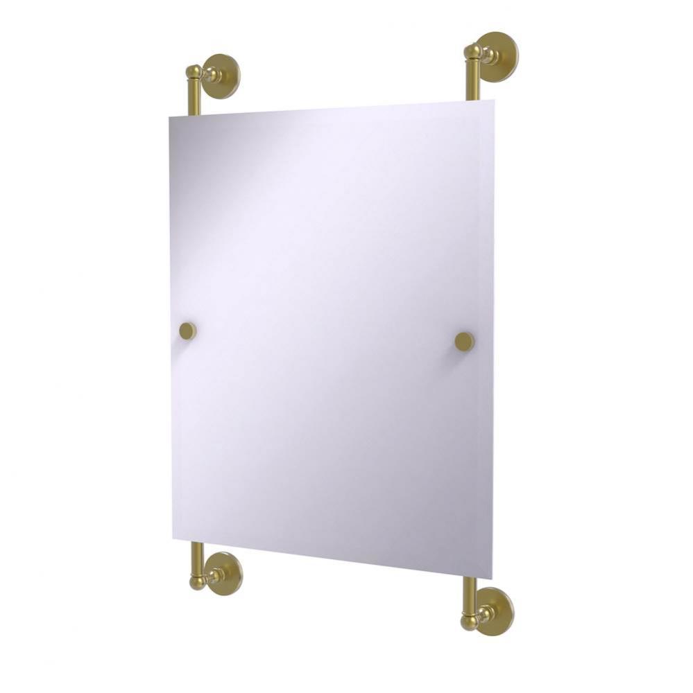 Prestige Skyline Collection Rectangular Frameless Rail Mounted Mirror