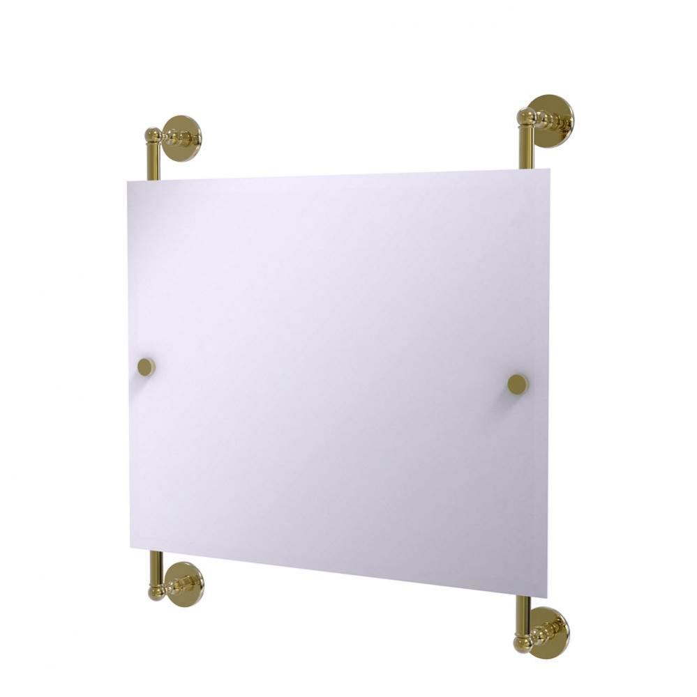 Prestige Skyline Landscape Rectangular Frameless Rail Mounted Mirror