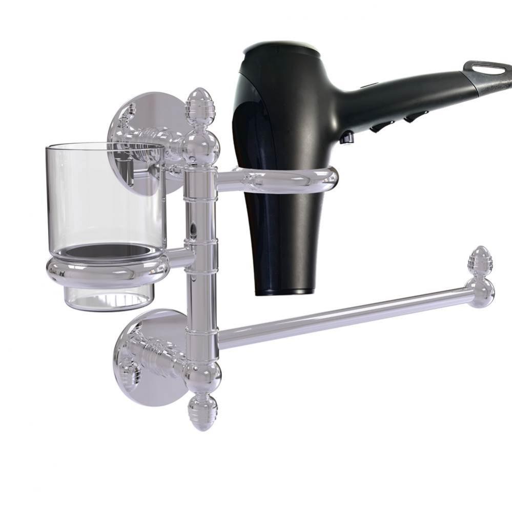 Prestige Skyline Collection Hair Dryer Holder and Organizer