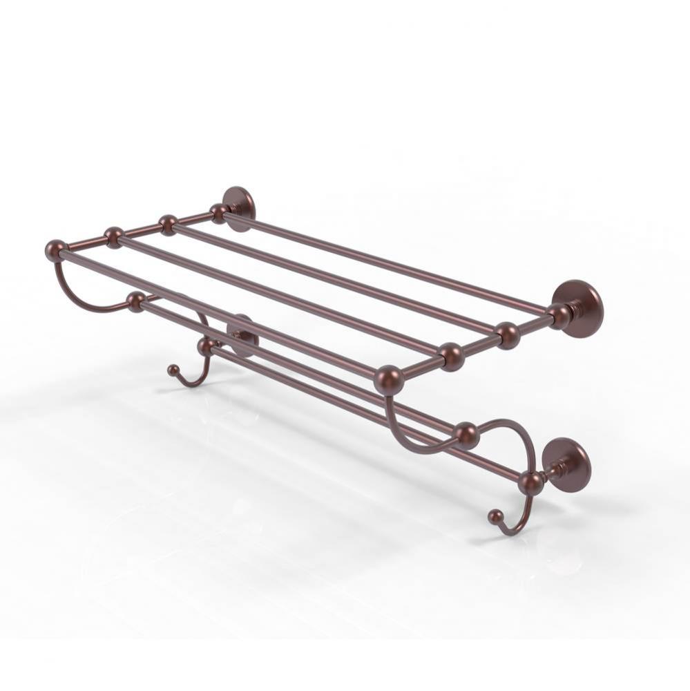 Prestige Skyline Collection 36 Inch Train Rack Towel Shelf
