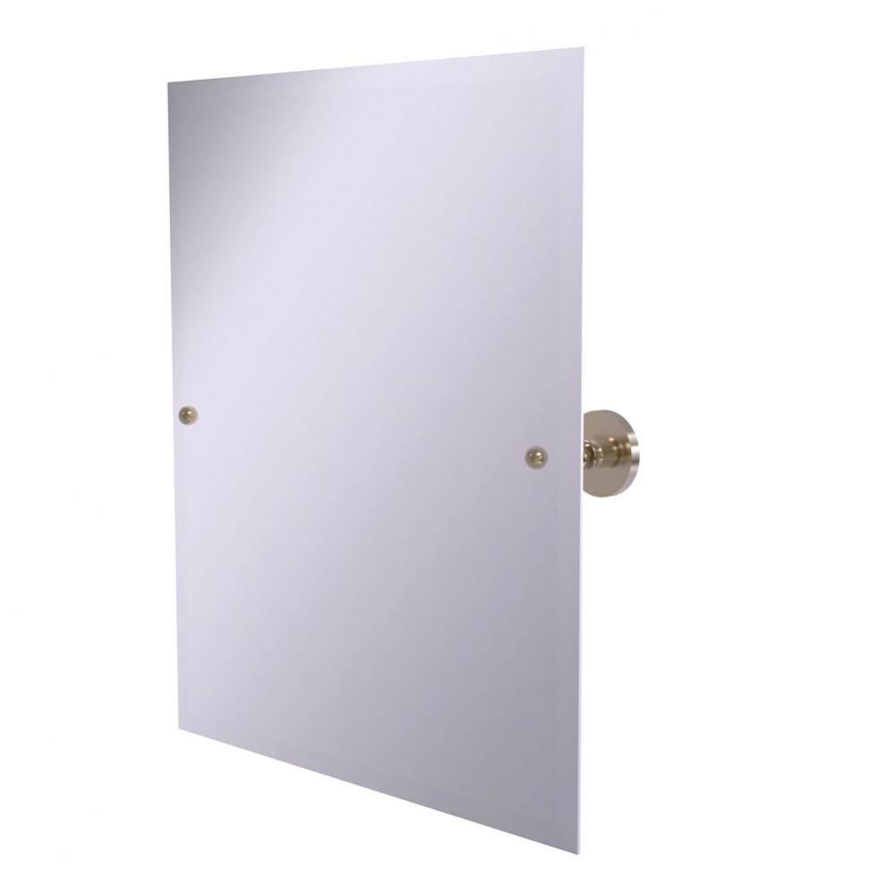 Prestige Skyline Collection Frameless Rectangular Tilt Mirror with Beveled Edge