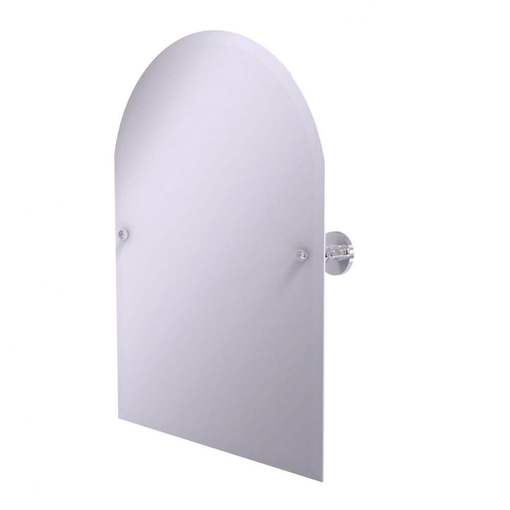 Prestige Skyline Collection Frameless Arched Top Tilt Mirror with Beveled Edge