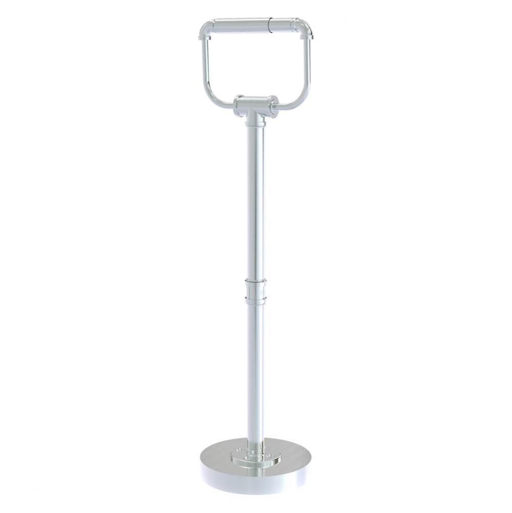 Pipeline Collection Free Standing Toilet Tissue Stand - Polished Chrome
