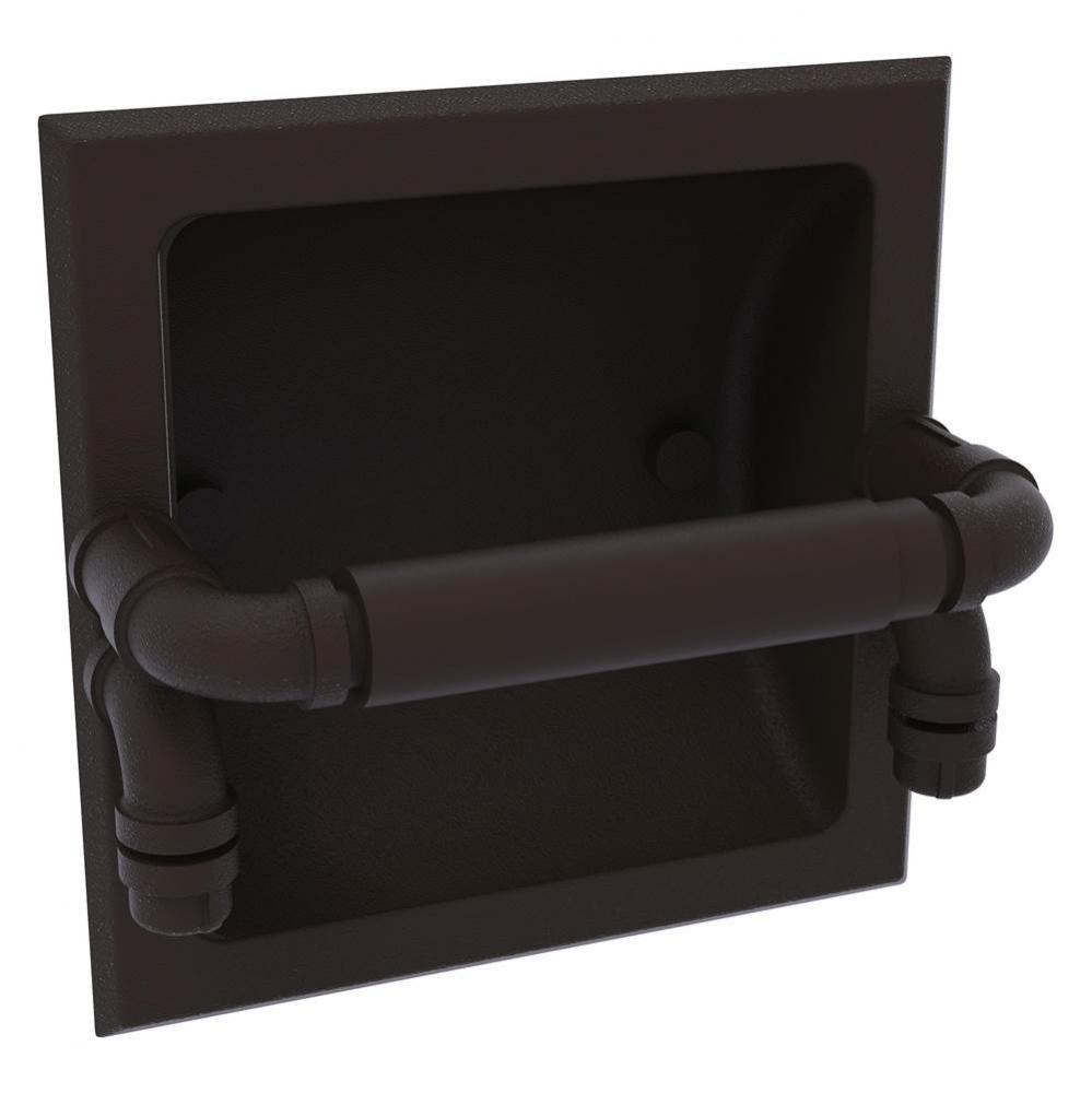 Pipeline Collection Recessed Toilet Paper Holder - Oil Rubbed Bronze