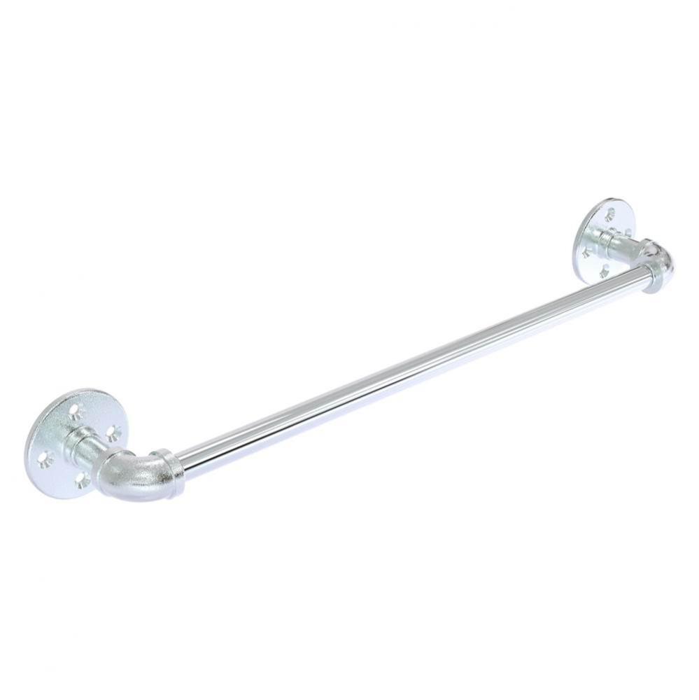 Pipeline Collection 18 Inch Towel Bar - Polished Chrome