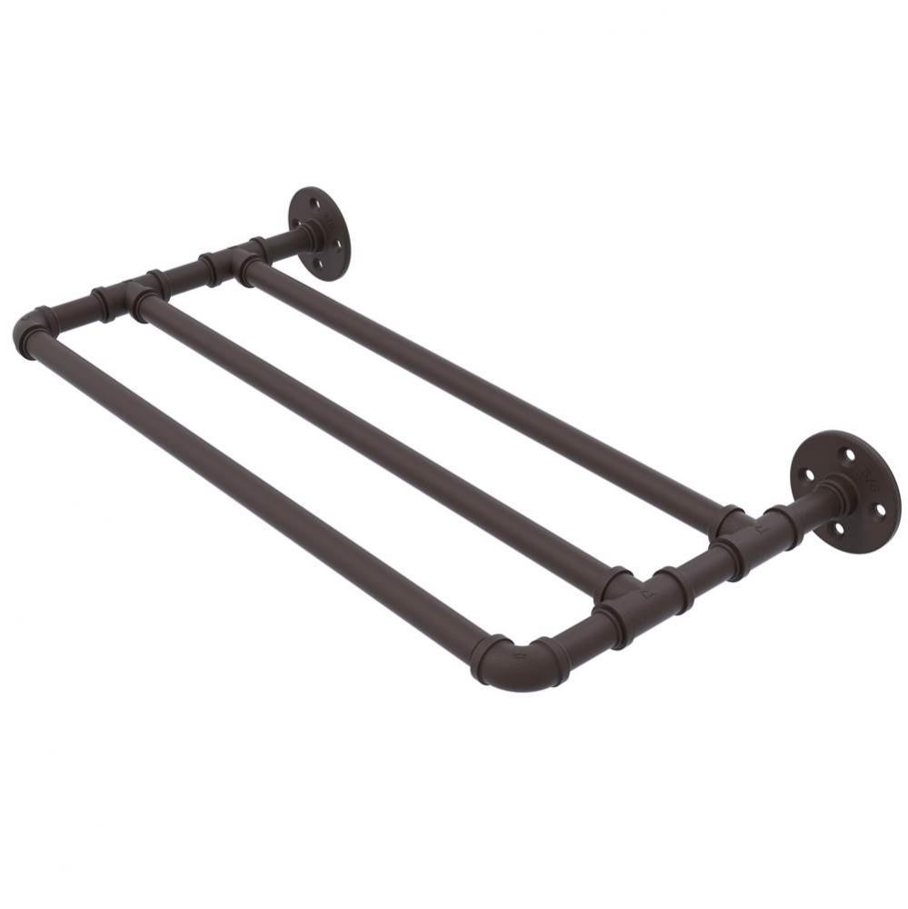 Pipeline Collection 18 Inch Wall Mounted Towel Shelf
