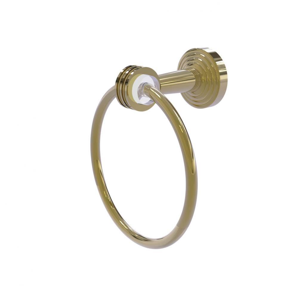 Pacific Beach Collection Towel Ring with Dotted Accents