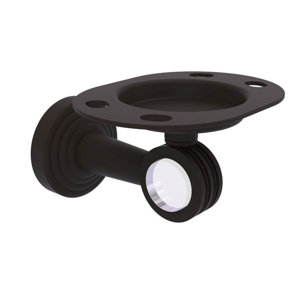 Pacific Beach Collection Tumbler and Toothbrush Holder with Dotted Accents