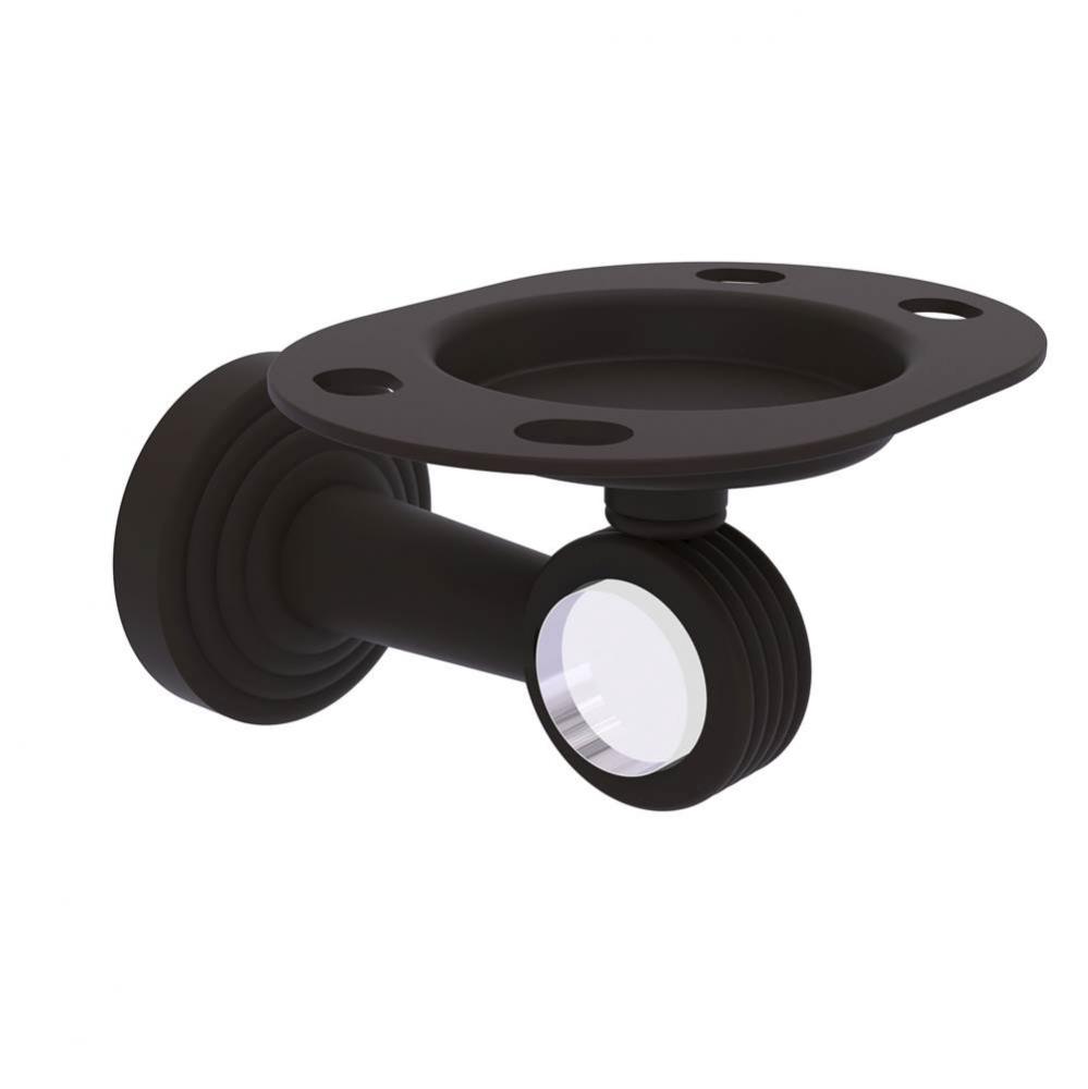 Pacific Beach Collection Tumbler and Toothbrush Holder with Groovy Accents