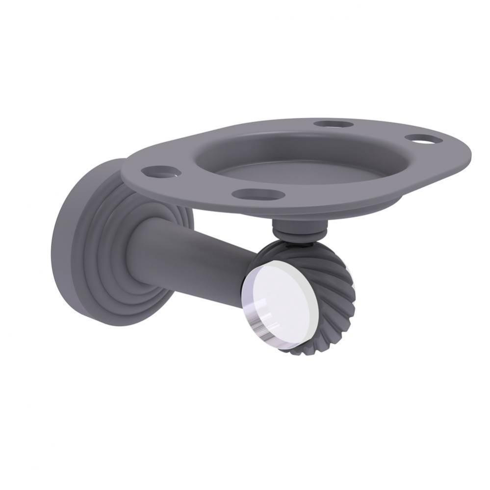 Pacific Beach Collection Tumbler and Toothbrush Holder with Twisted Accents