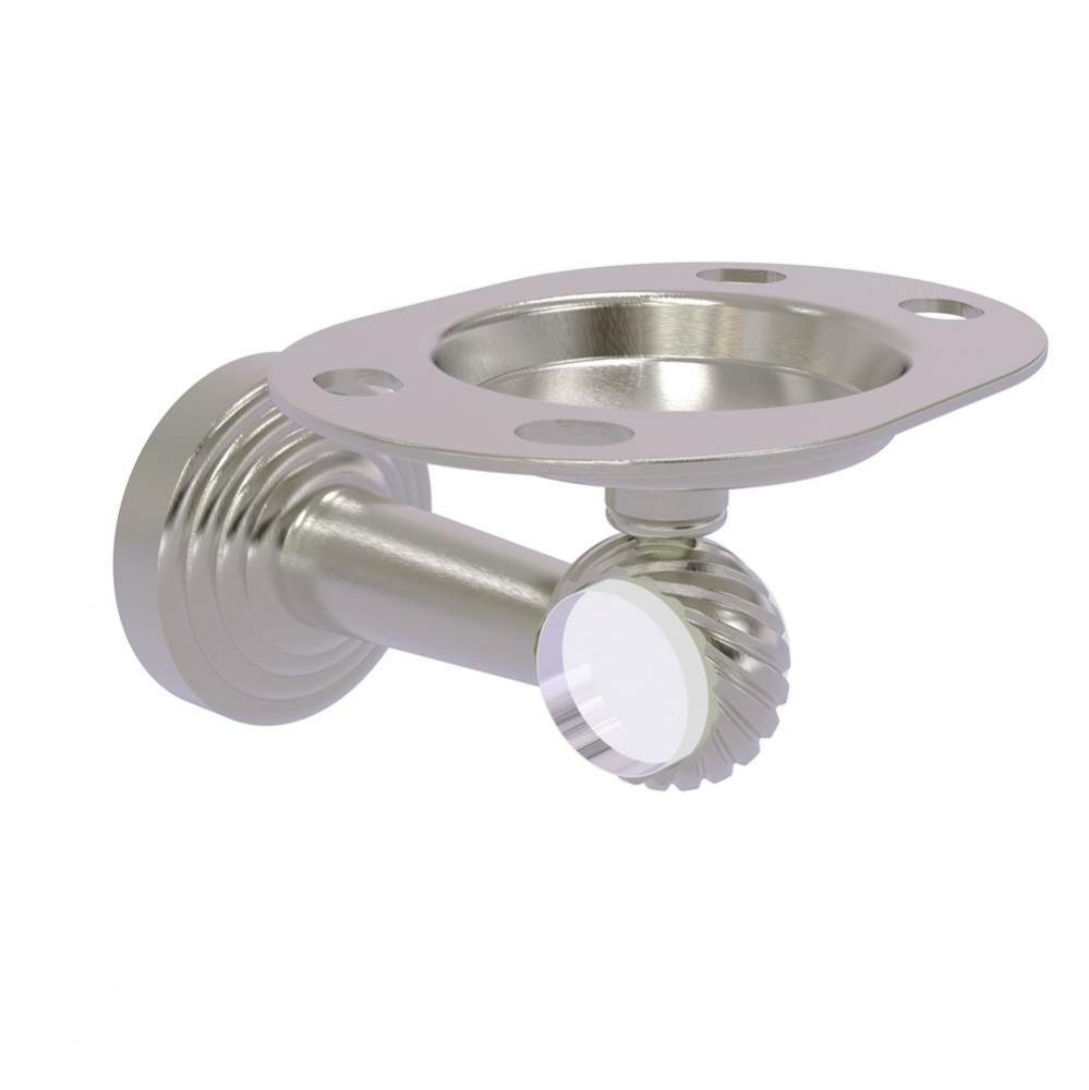 Pacific Beach Collection Tumbler and Toothbrush Holder with Twisted Accents