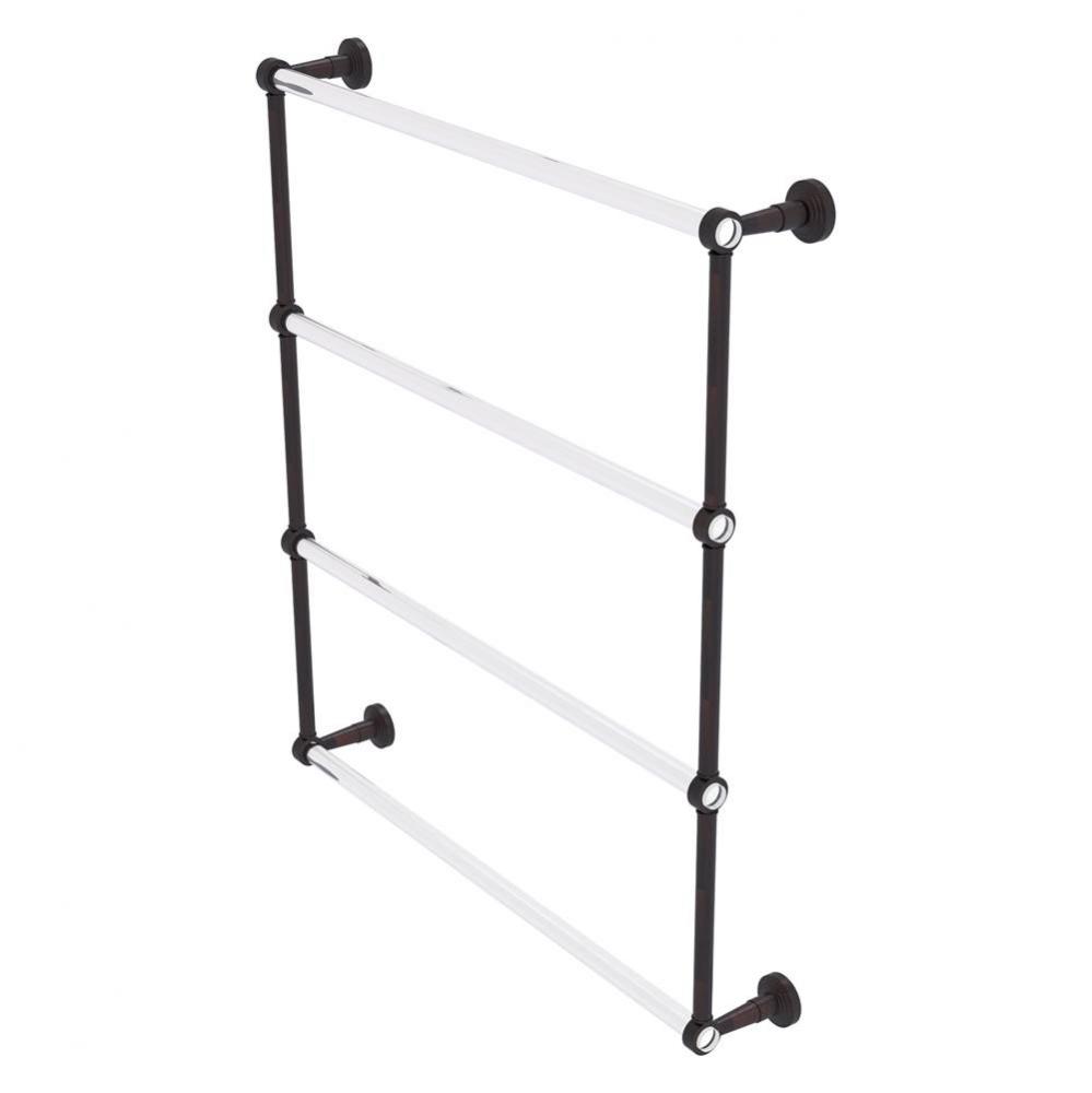 Pacific Beach Collection 4 Tier 30 Inch Ladder Towel Bar - Venetian Bronze
