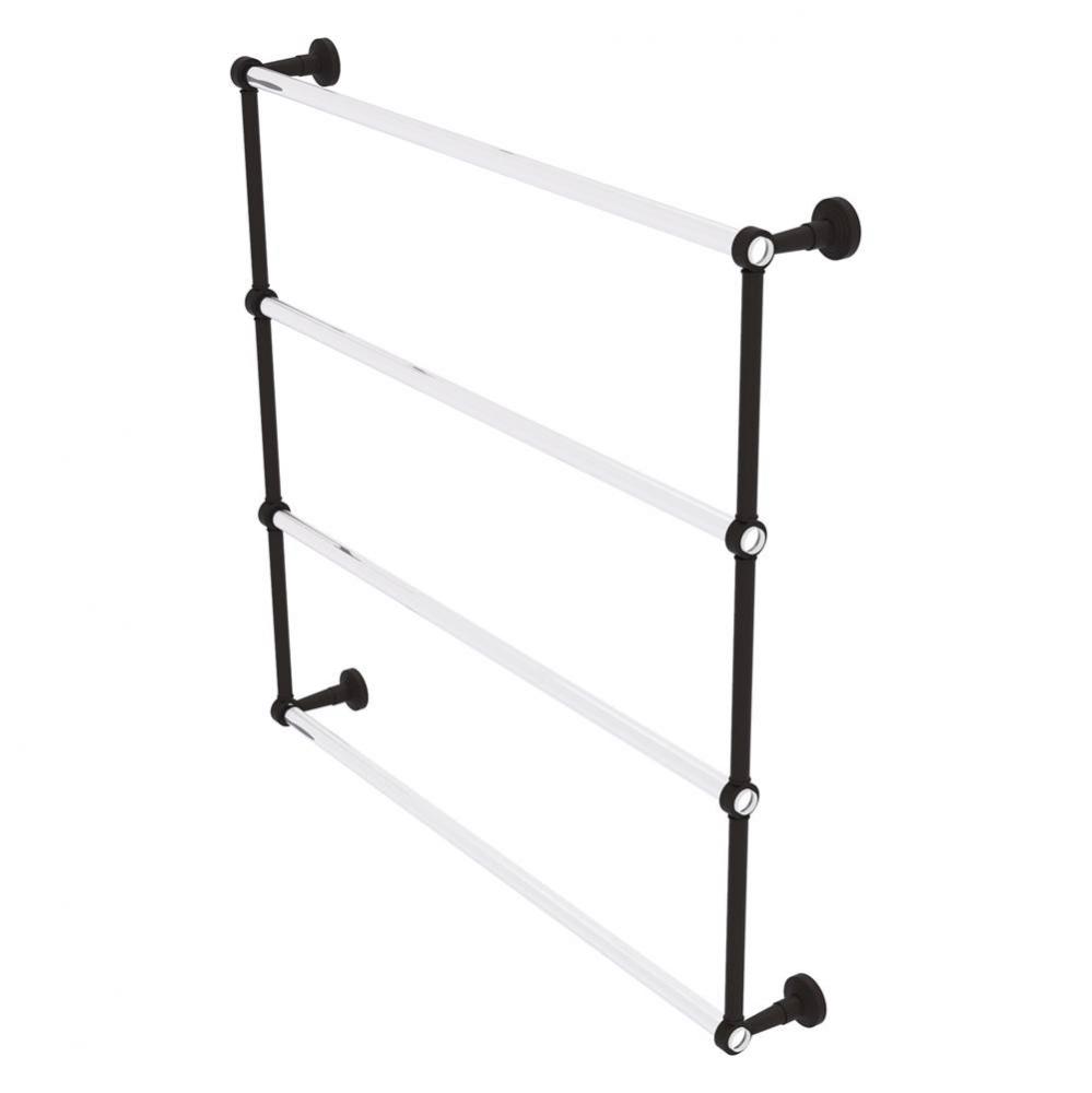 Pacific Beach Collection 4 Tier 36 Inch Ladder Towel Bar - Oil Rubbed Bronze