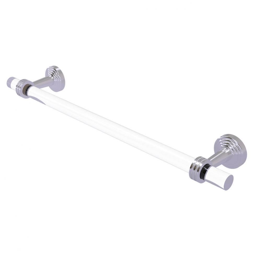 Pacific Beach Collection 36 Inch Towel Bar with Dotted Accents