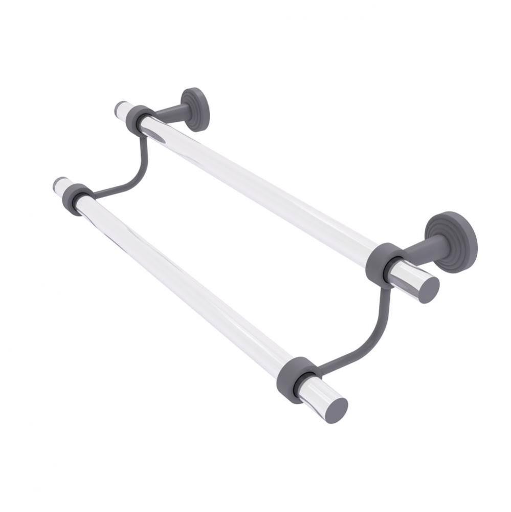 Pacific Beach Collection 18 Inch Double Towel Bar