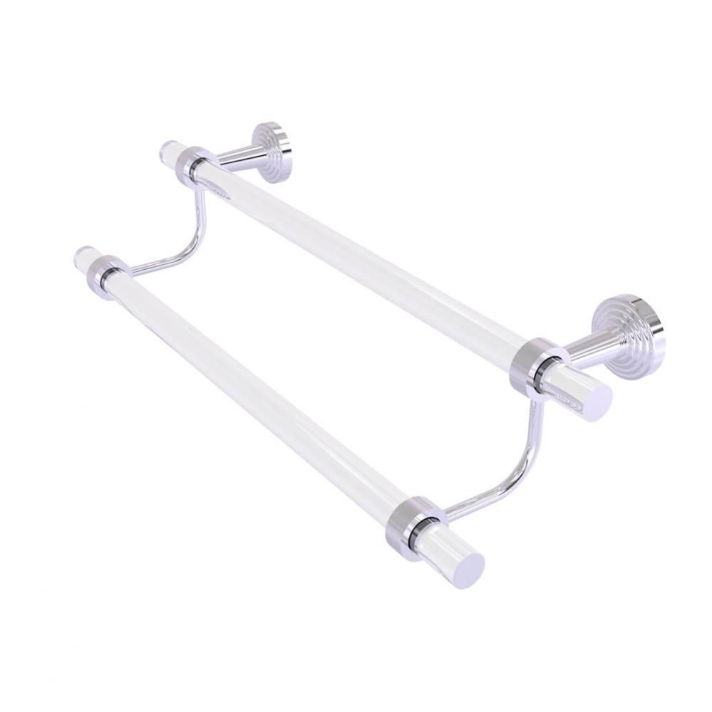 Pacific Beach Collection 24 Inch Double Towel Bar