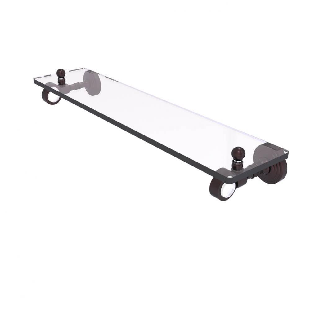 Pacific Grove Collection 22 Inch Glass Shelf