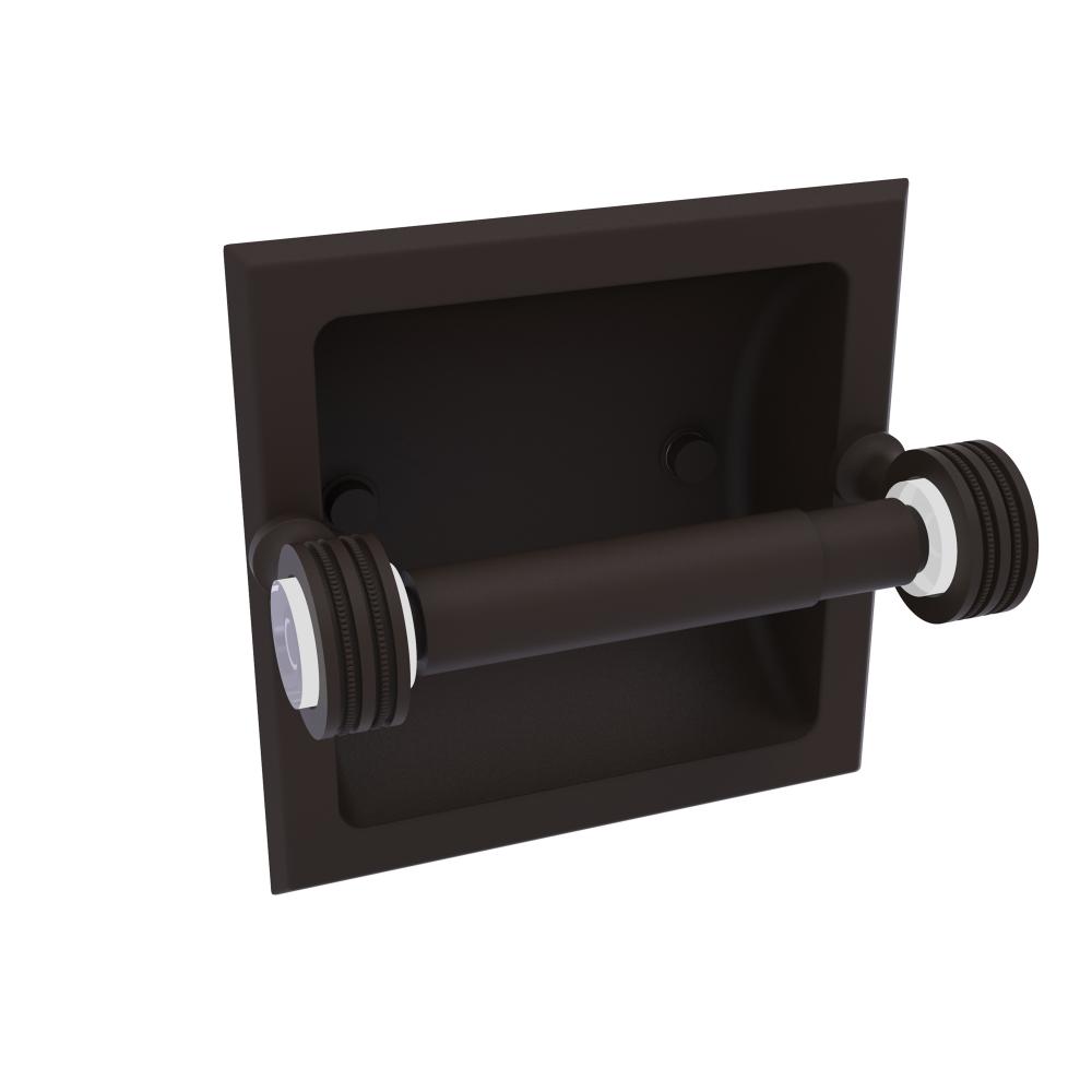 Pacific Grove Collection Recessed Toilet Paper Holder with Dotted Accents