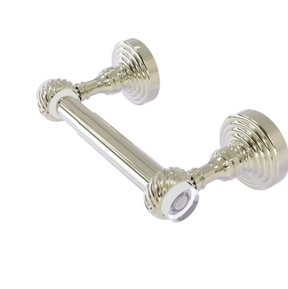 Pacific Grove Collection Two Post Toilet Paper Holder with Twisted Accents