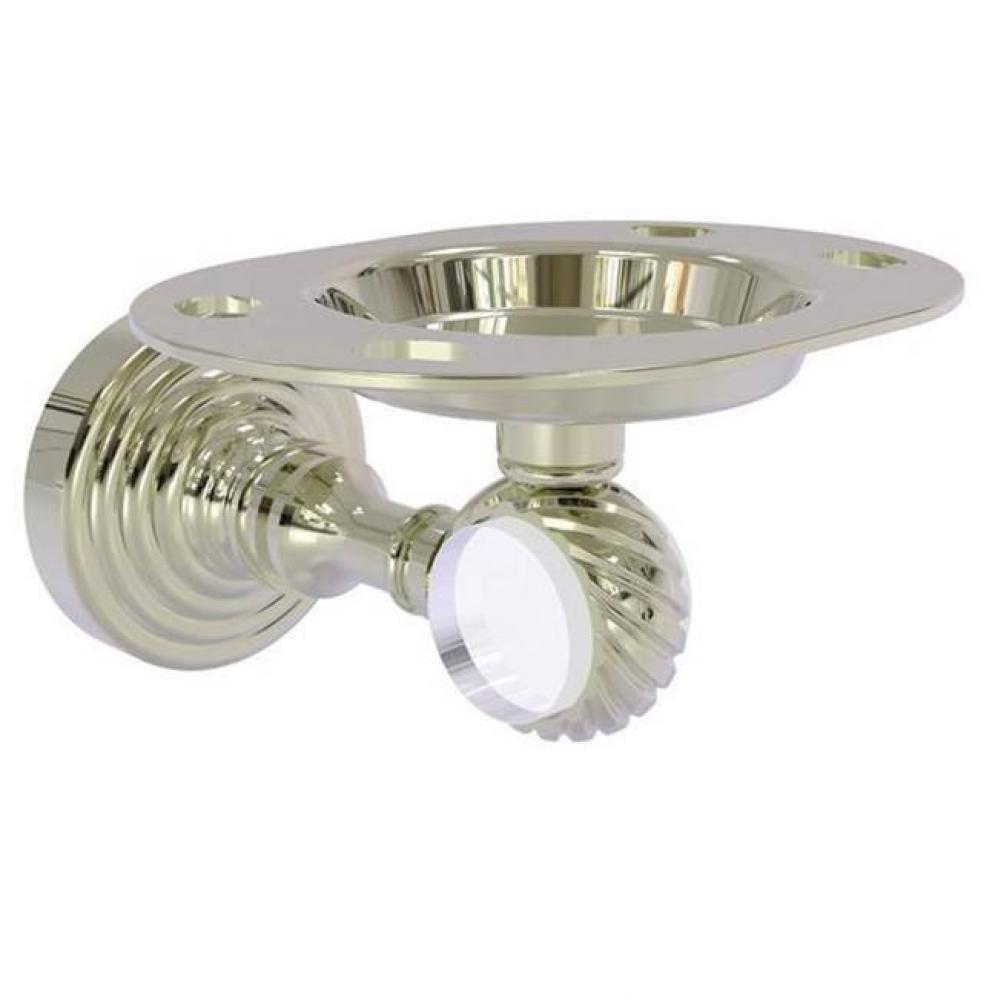 Pacific Grove Collection Tumbler and Toothbrush Holder with Twisted Accents