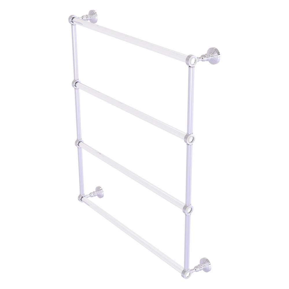 Pacific Grove Collection 4 Tier 30 Inch Ladder Towel Bar - Polished Chrome