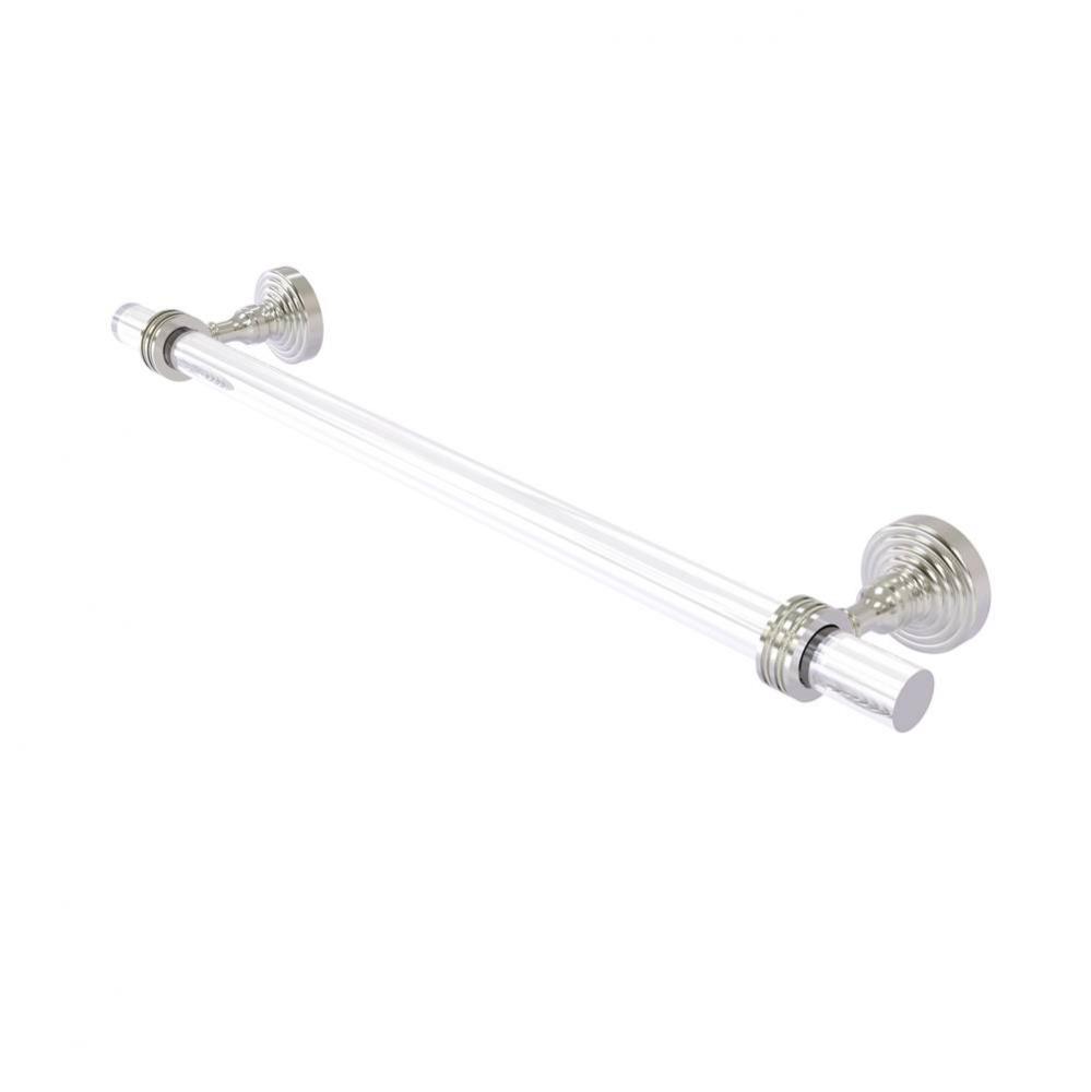 Pacific Grove Collection 18 Inch Towel Bar with Dotted Accents