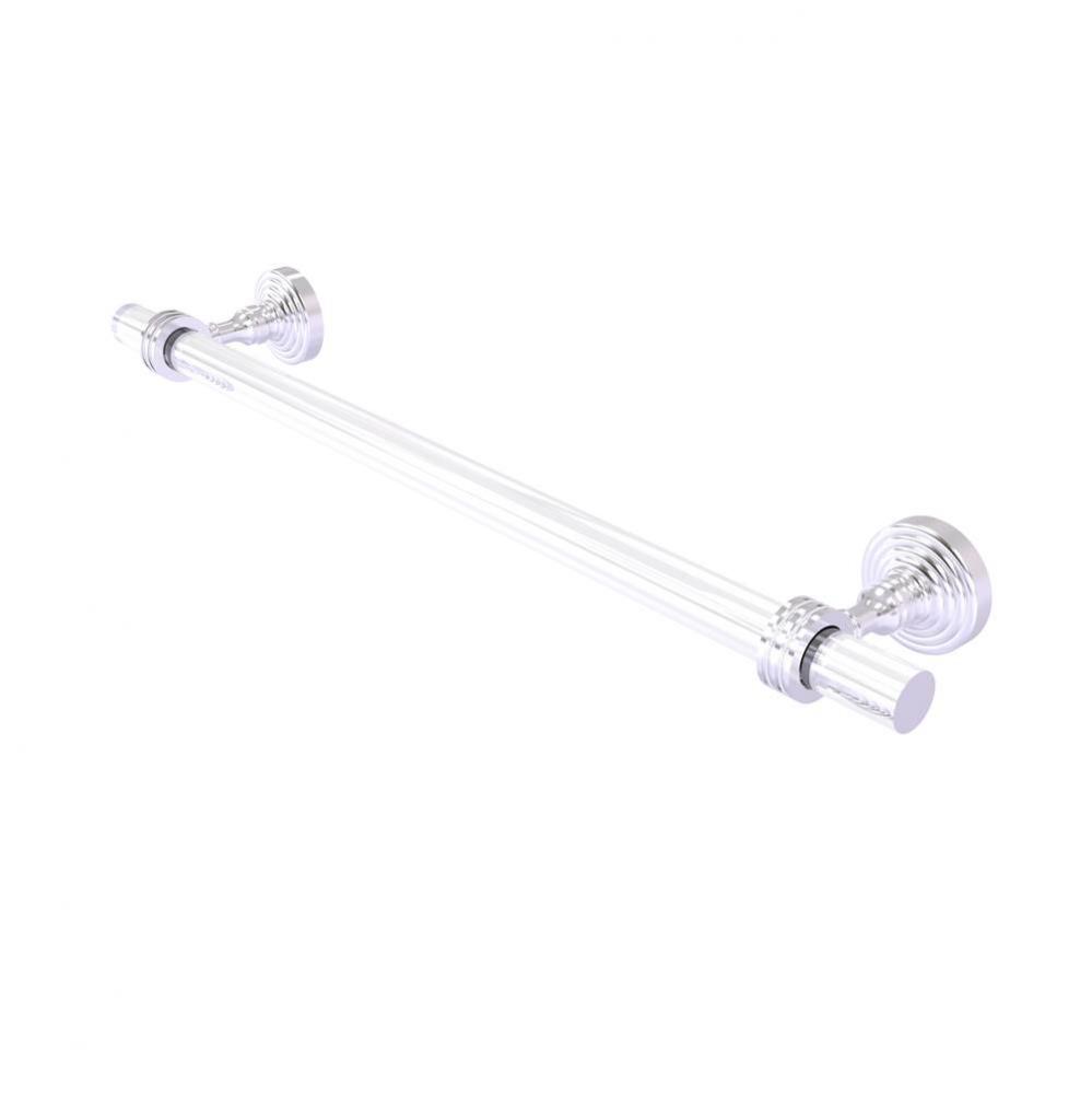 Pacific Grove Collection 30 Inch Towel Bar with Dotted Accents